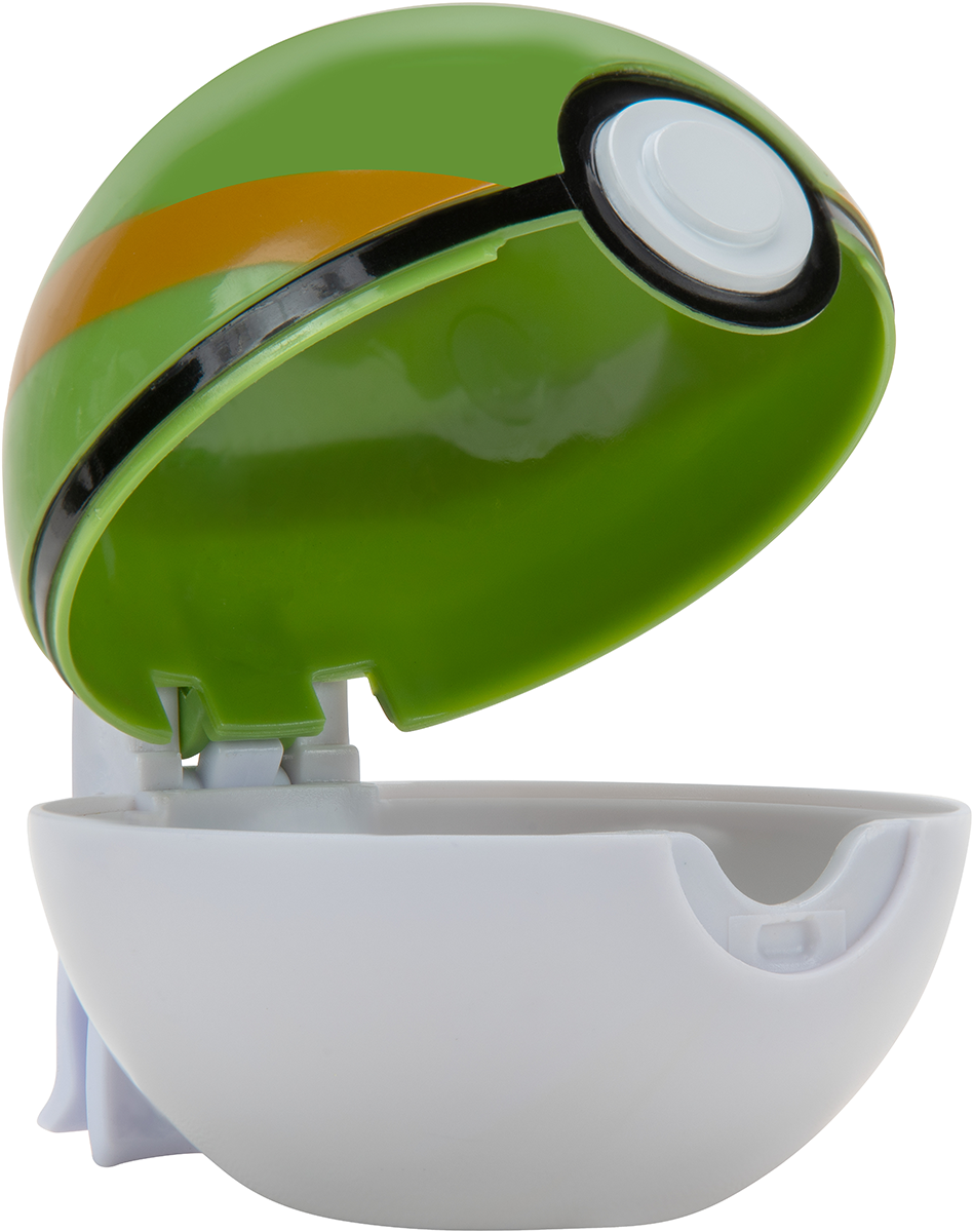 Pokémon Clip'n'Go Poké Gürtel Set - Pokeball, Nestball & Bisasam #1 Actionfigur multicolor