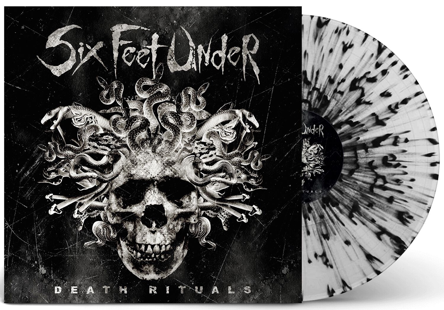 Image of Six Feet Under Death Rituals LP splattered