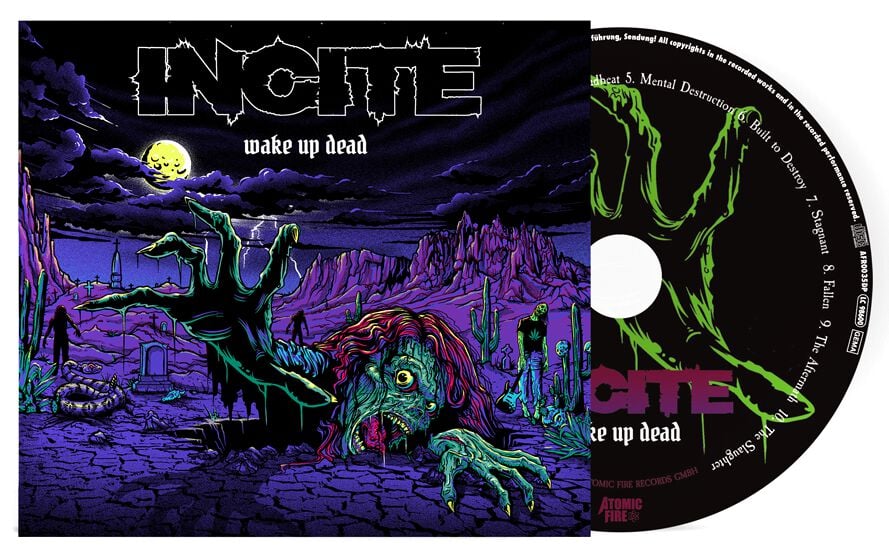 Incite Wake up dead CD multicolor