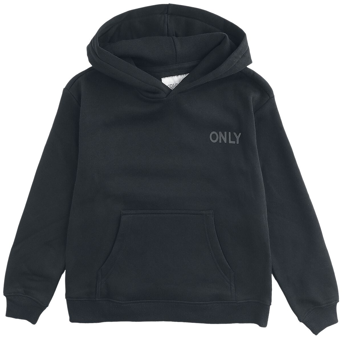 Kids Only Every Life Small Logo Hoodie Sweater black