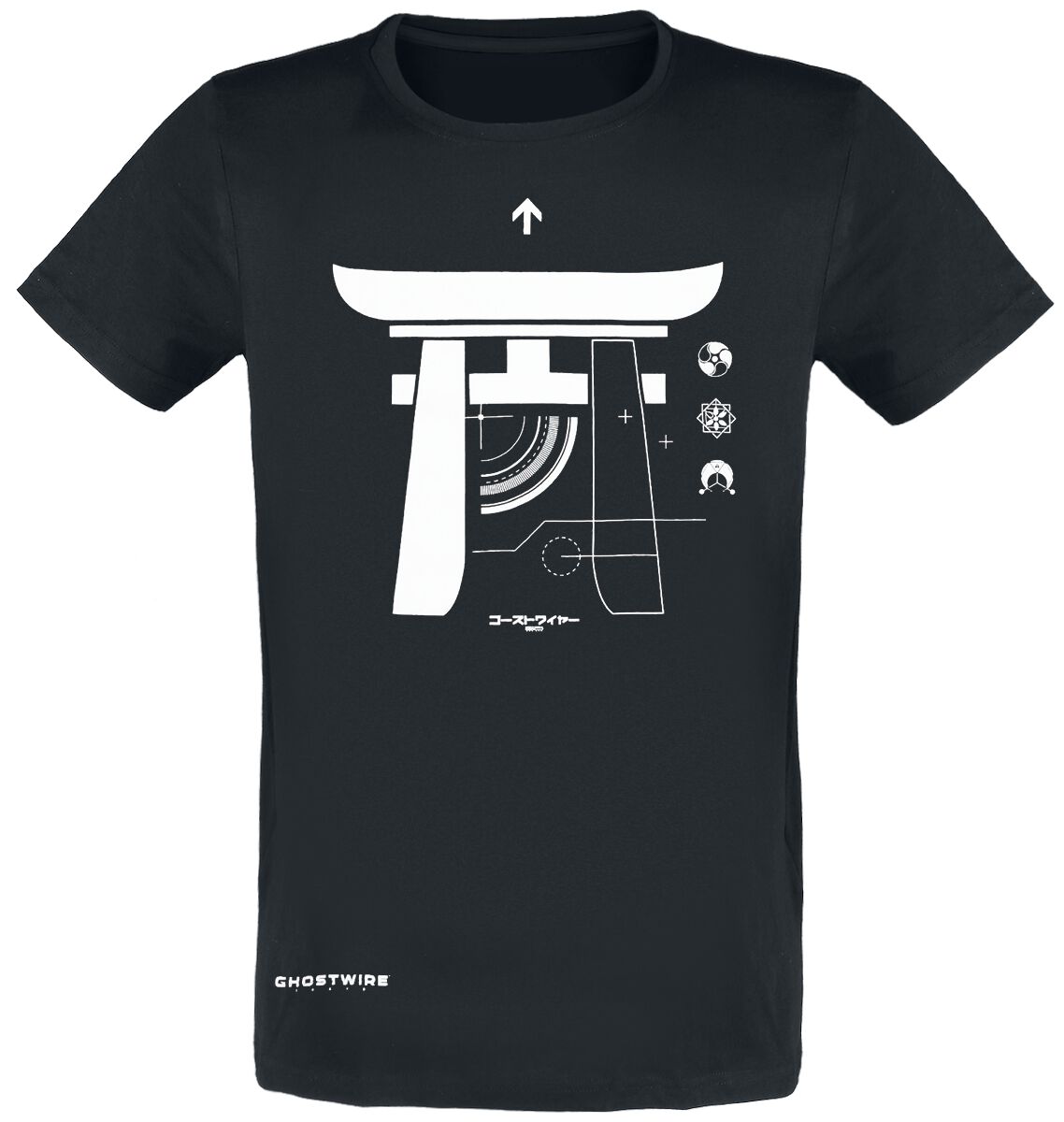 Ghostwire Tokyo Torii Gate T-Shirt black