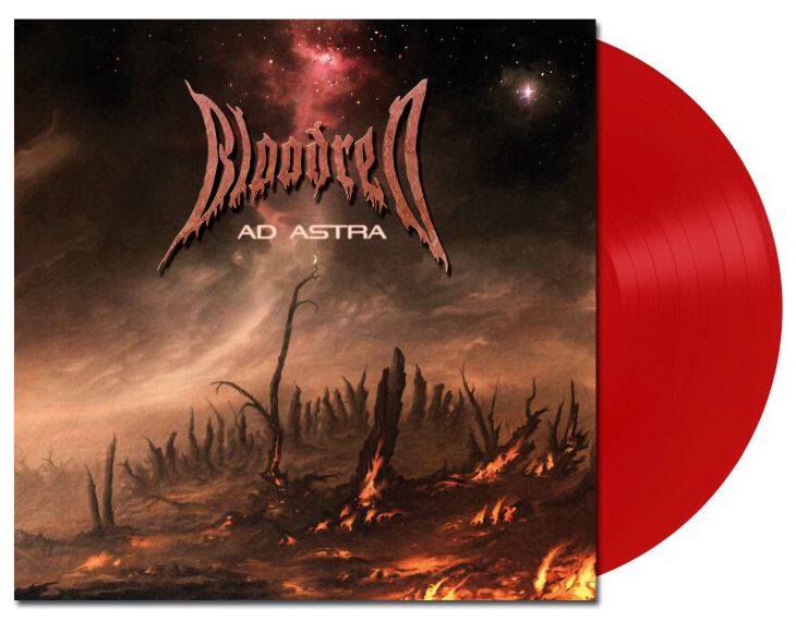 Image of Bloodred Ad astra LP rot