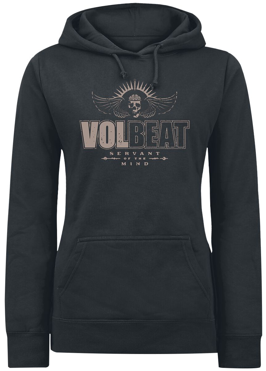 Sweat-shirt à capuche de Volbeat - Servant Of The Mind - S à XXL - pour Femme - noir