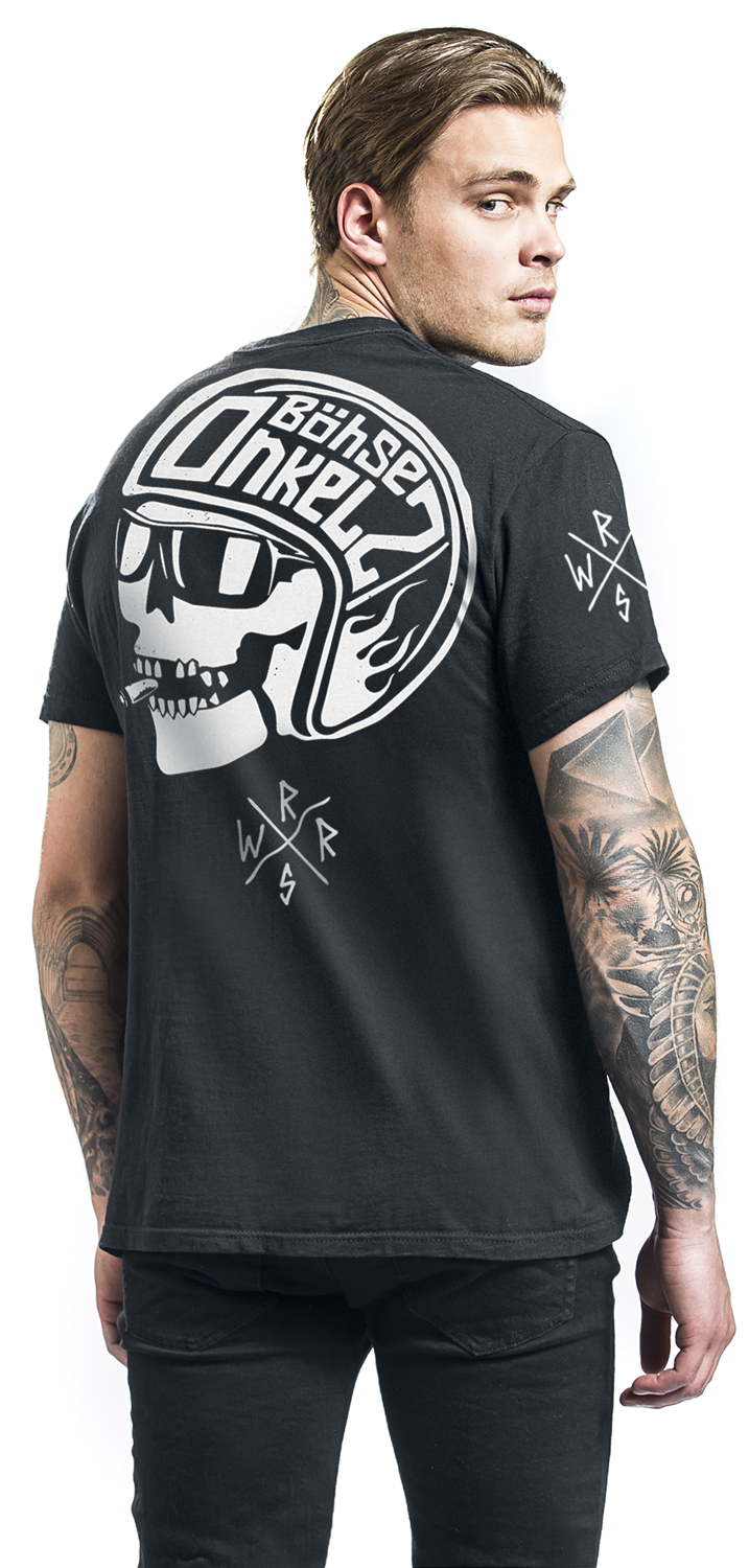 Böhse Onkelz Helmet T-Shirt schwarz