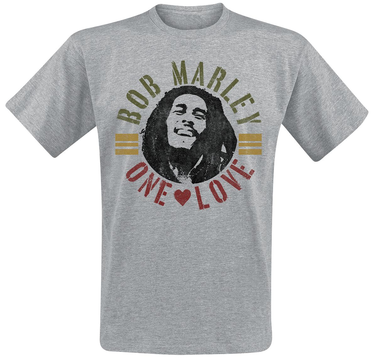 Levně Bob Marley One Love Vintage Tričko prošedivelá