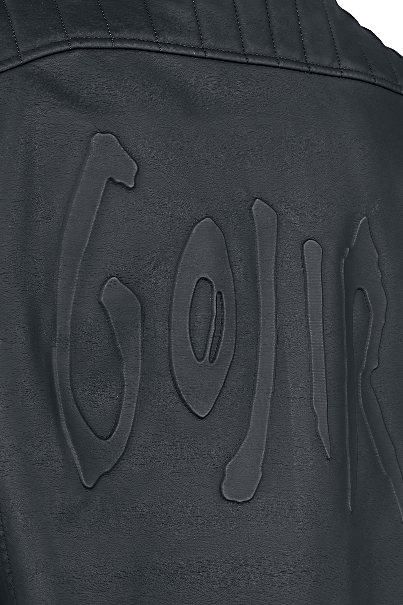 Gojira EMP Signature Collection Kunstlederjacke schwarz