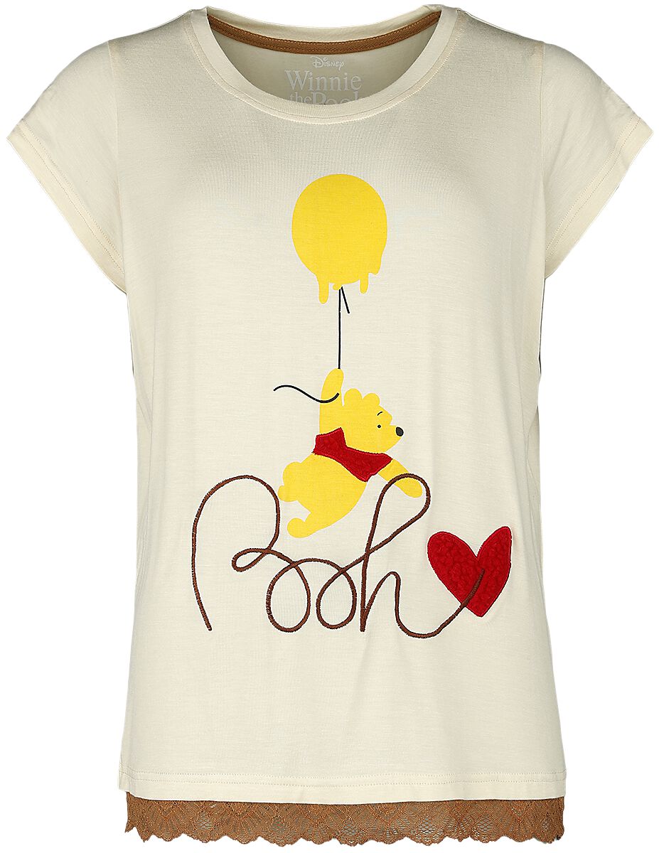 Winnie The Pooh Pooh T Shirt creme  - Onlineshop EMP