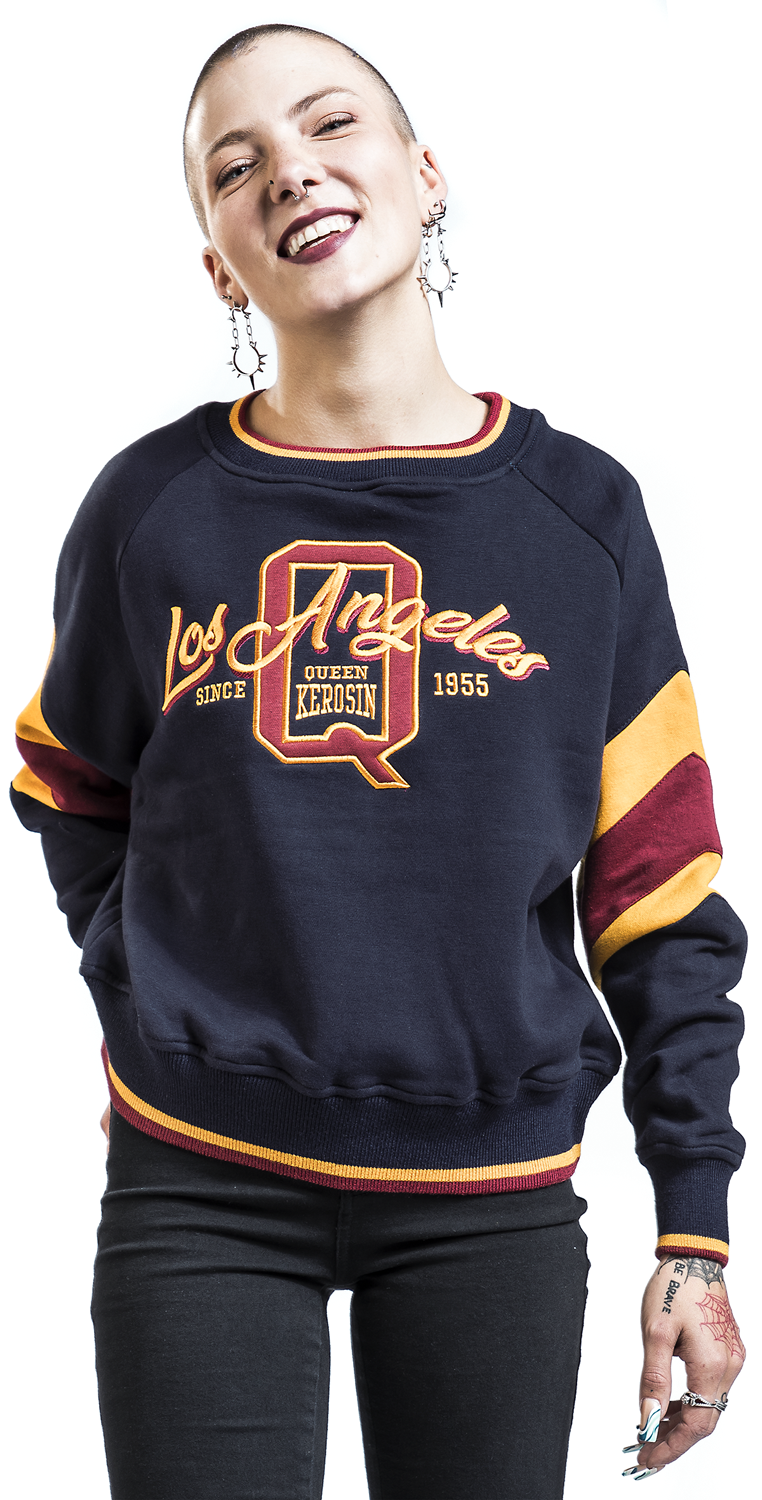 Queen Kerosin L.A.Q Sweatshirt multicolor