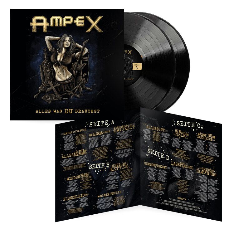 Image of Ampex Alles was Du brauchst 2-LP schwarz