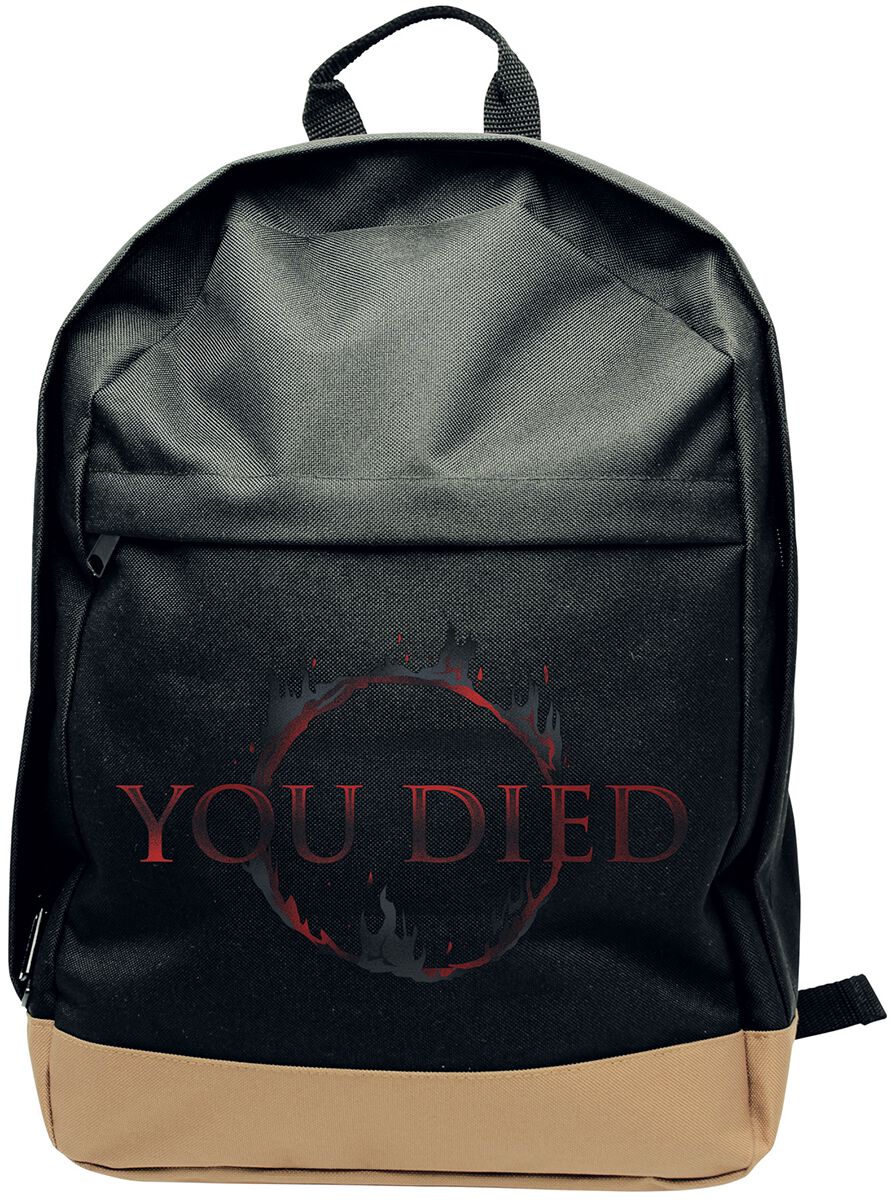 Dark Souls You Died Backpack multicolor