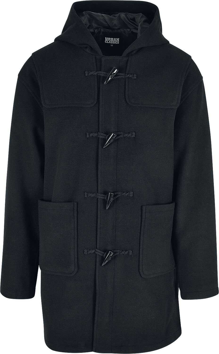 Urban Classics Duffle coat Short Coat black