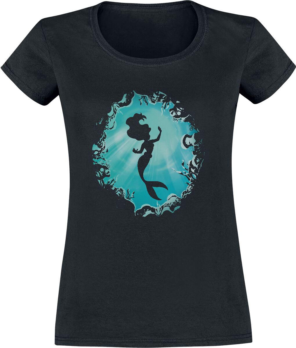 The Little Mermaid Ariel T-Shirt black