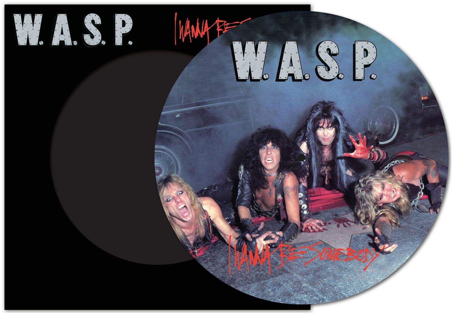 Image of W.A.S.P. I wanna be somebody 12 inch-Single Picture