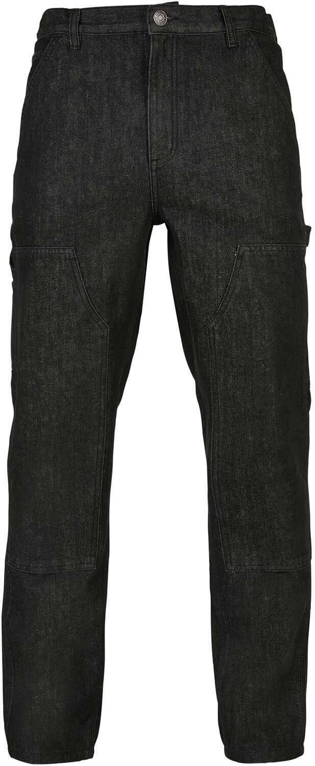 Urban Classics Double-knee jeans Jeans black