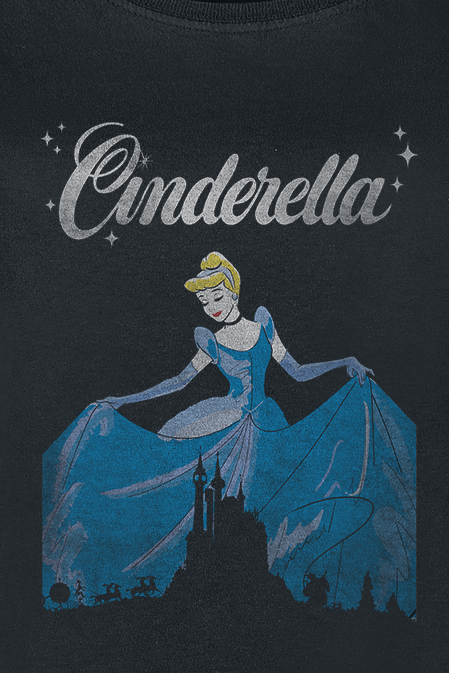 Cinderella Cinderella T-Shirt schwarz