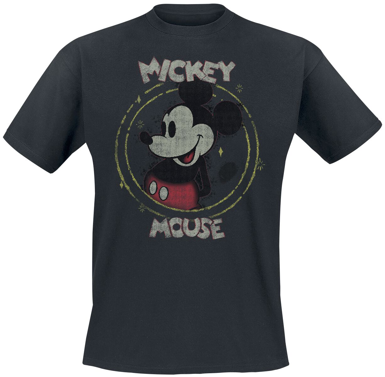 Levně Mickey & Minnie Mouse Disney - Mickey Mouse Tričko černá