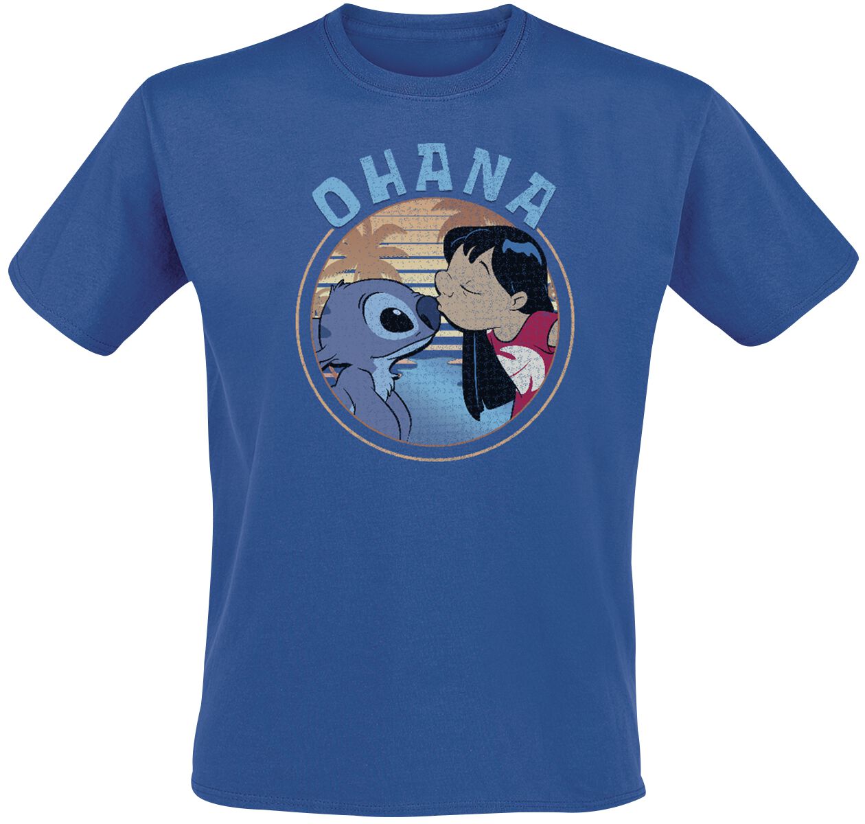 Lilo & Stitch Ohana T-Shirt blue