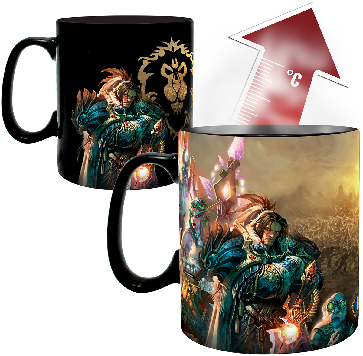 World Of Warcraft Azeroth Tasse multicolor