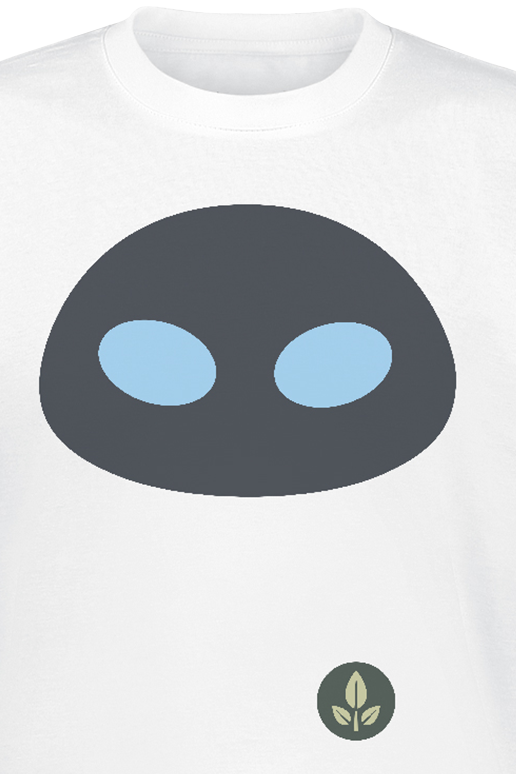 Wall-E Eve Face T-Shirt weiß