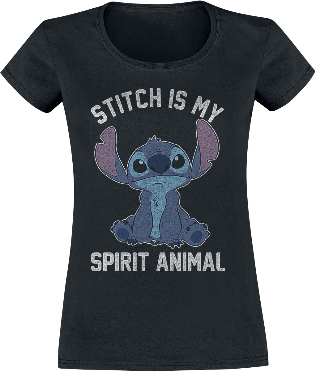 Lilo & Stitch Spirit Animal T-Shirt black