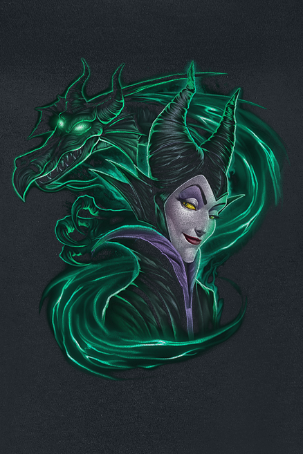 Maleficent Dark Magic T-Shirt schwarz
