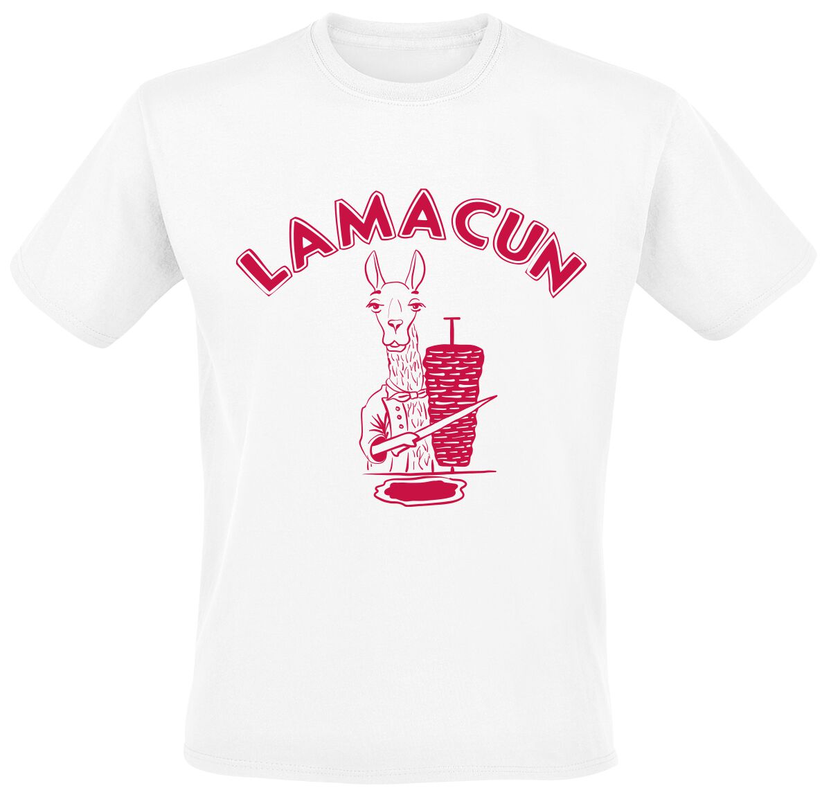 Food Lamacun T-Shirt white