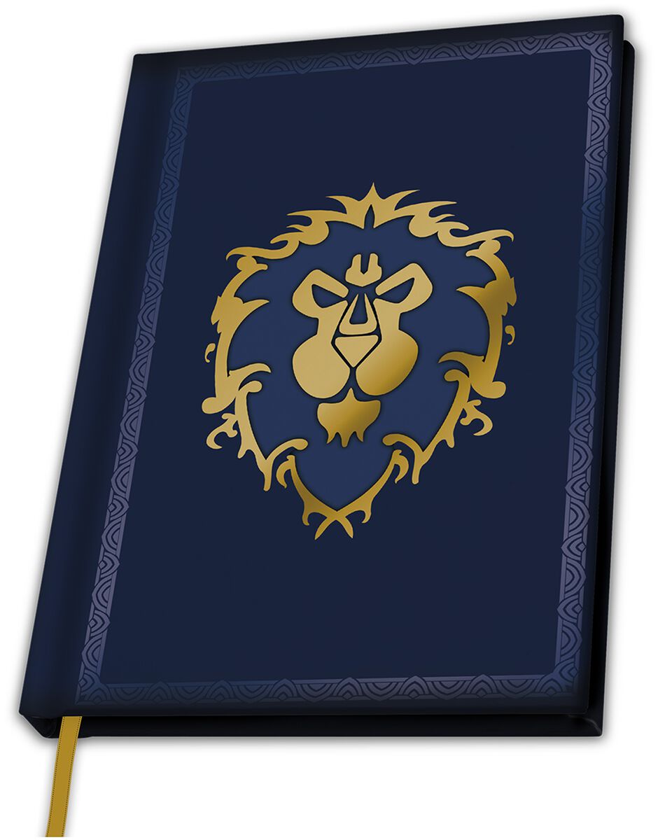 World Of Warcraft Alliance Logo Notebook multicolour