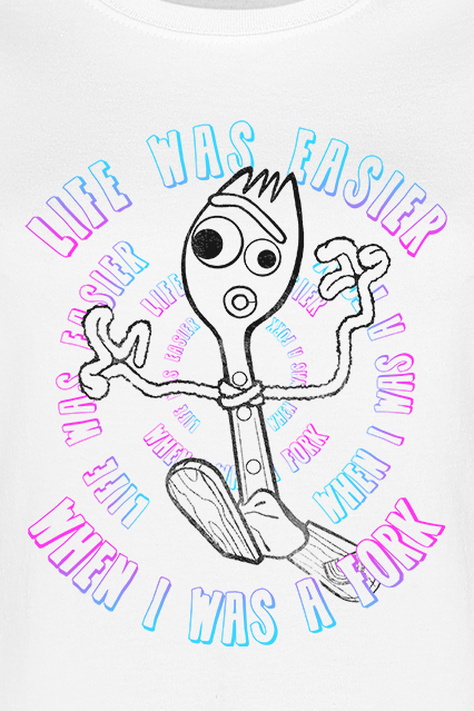 Toy Story Easy Life T-Shirt weiß