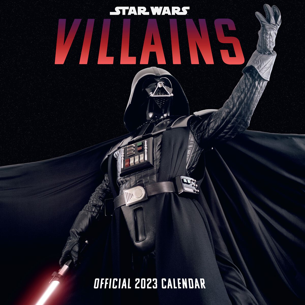 Star Wars Villains - 2023 wall calendar Wall Calendar multicolour