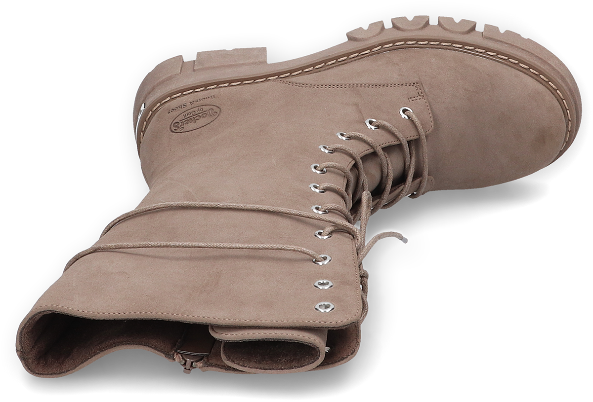 Dockers by Gerli Schnürstiefel Stiefel taupe