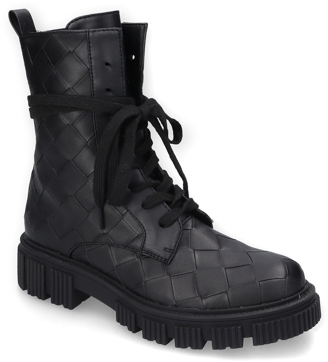 Dockers by Gerli Schnürstiefel Boot schwarz