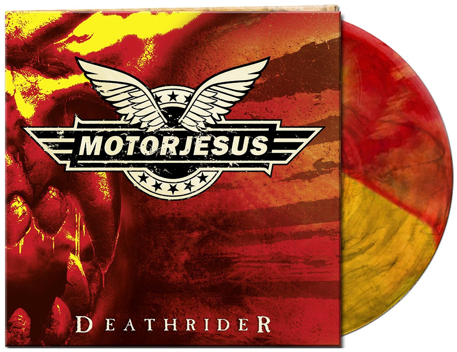 Levně Motorjesus Deathrider LP barevný