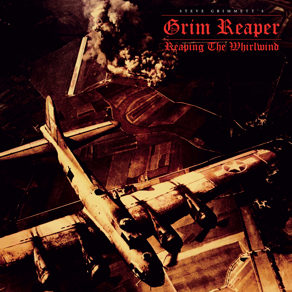 Grim Reaper Reaping the whirlwind - Live British Steel Festival 2018 LP splattered
