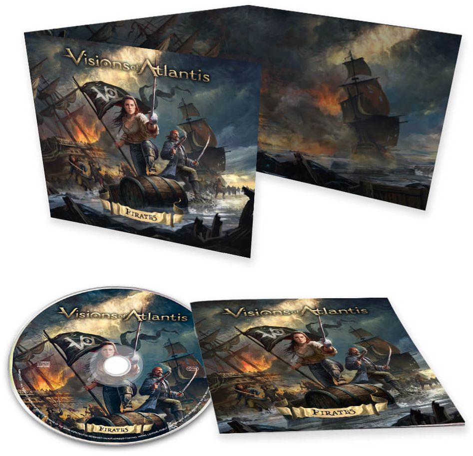 Visions Of Atlantis Pirates CD multicolor
