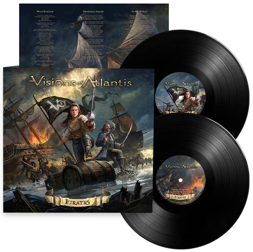 Visions Of Atlantis Pirates LP black