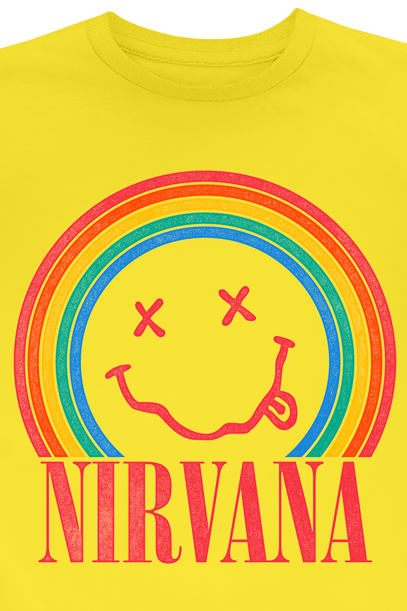 Nirvana Kids - Rainbow T-Shirt gelb