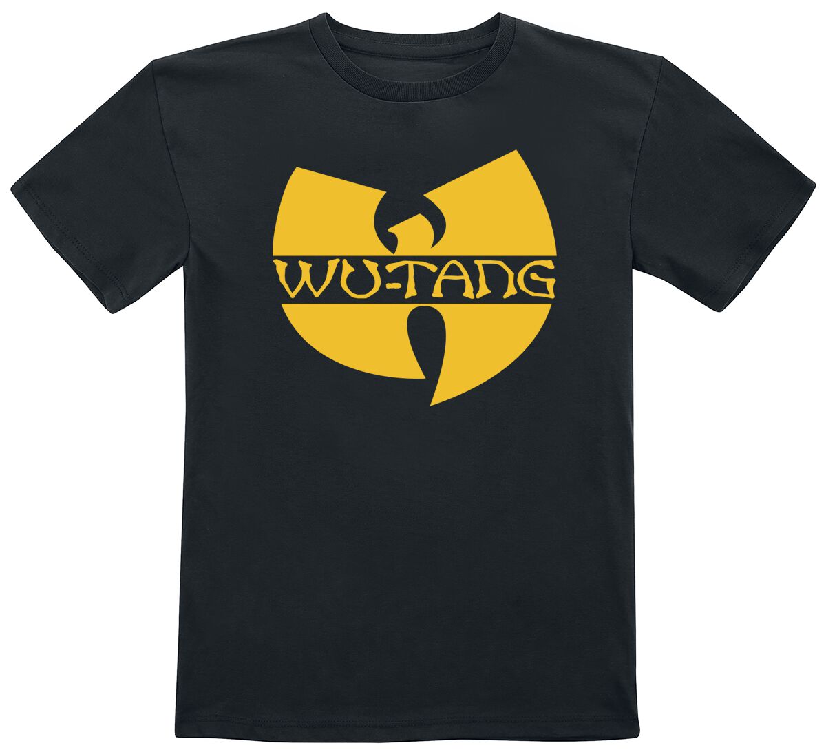 T-shirt de Wu-Tang Clan - Kids - Logo - 104 à 152 - pour filles & garçonse - noir