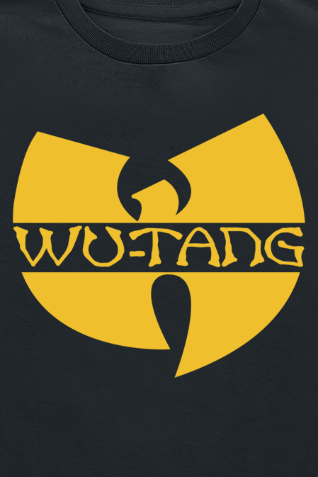 Wu-Tang Clan T-Shirt für Kleinkinder - Kids - Logo - für Mädchen & Jungen - schwarz  - Lizenziertes Merchandise!