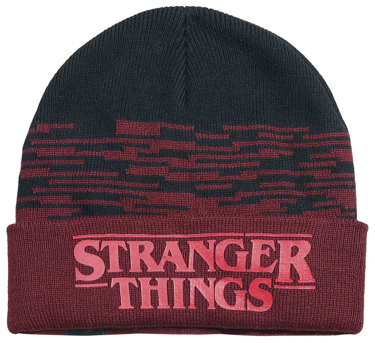 Stranger Things Mütze - Logo - multicolor  - EMP exklusives Merchandise!