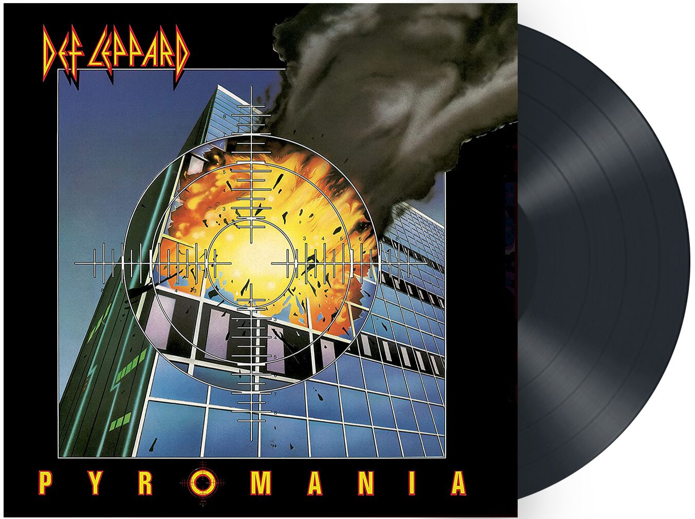 Def Leppard Pyromania LP multicolor