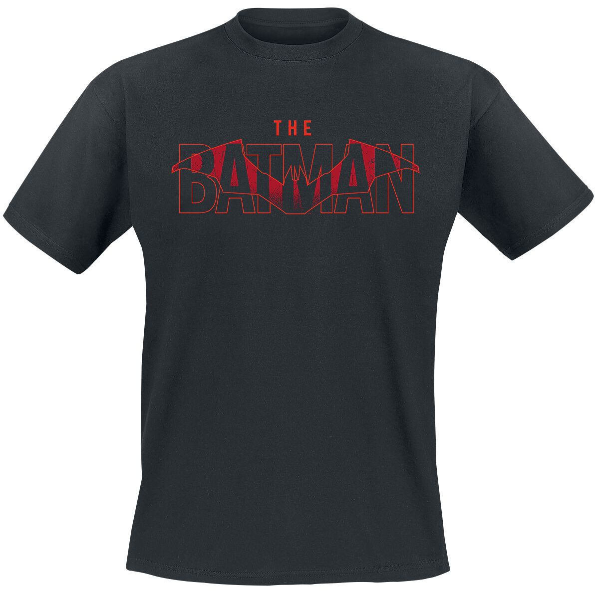 Batman The Batman – Logo Cutout T-Shirt schwarz