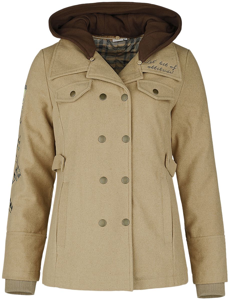 Guardians Of The Galaxy I Am Groot Winter Jacket beige