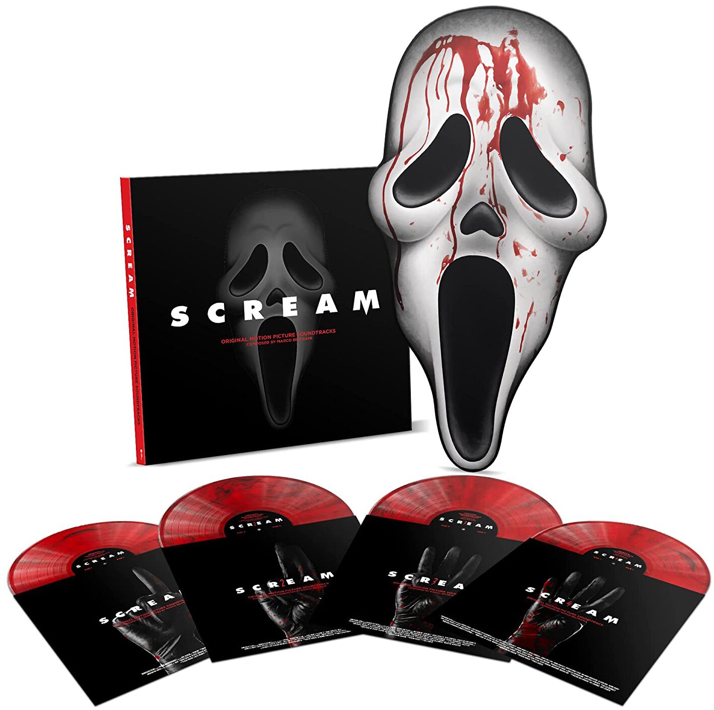 Scream (Film) Scream: Original Motion Picture Score LP coloured