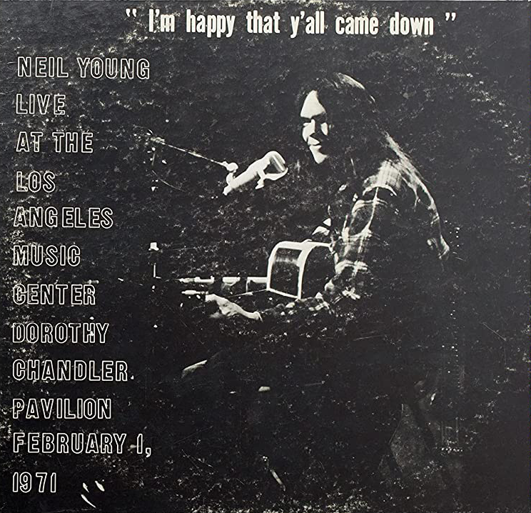 Neil Young Dorothy Chandler Pavilion 1971 CD multicolor