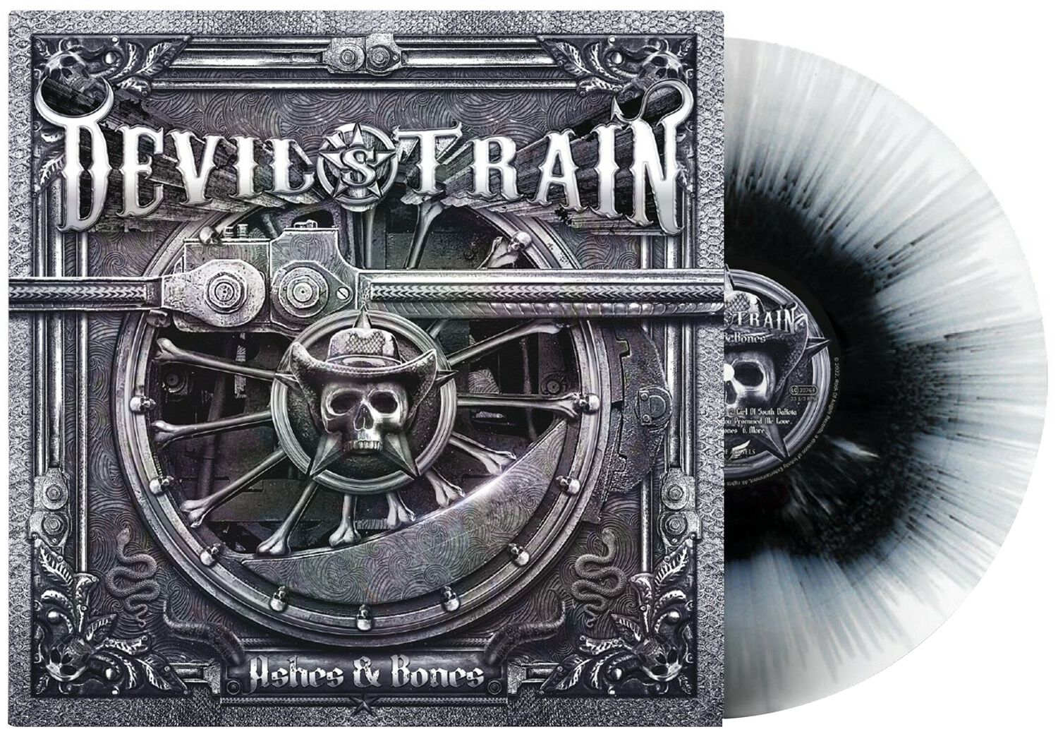 Devil's Train Ashes & Bones LP splattered