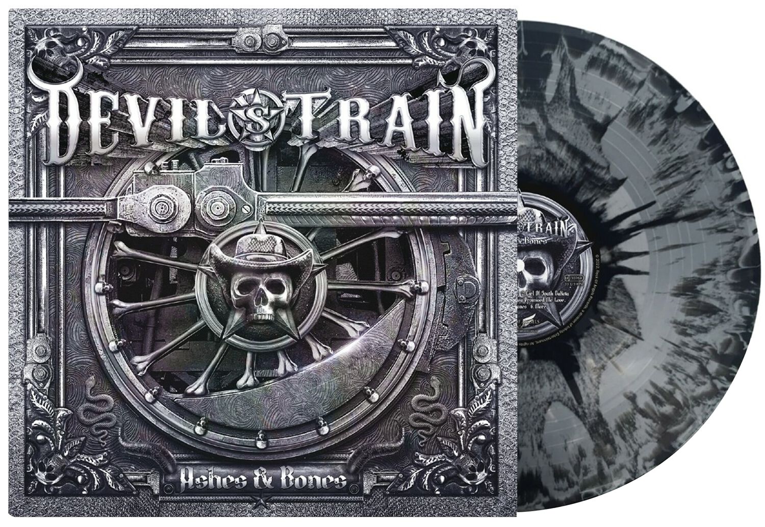 Devil's Train Ashes & Bones LP marbled