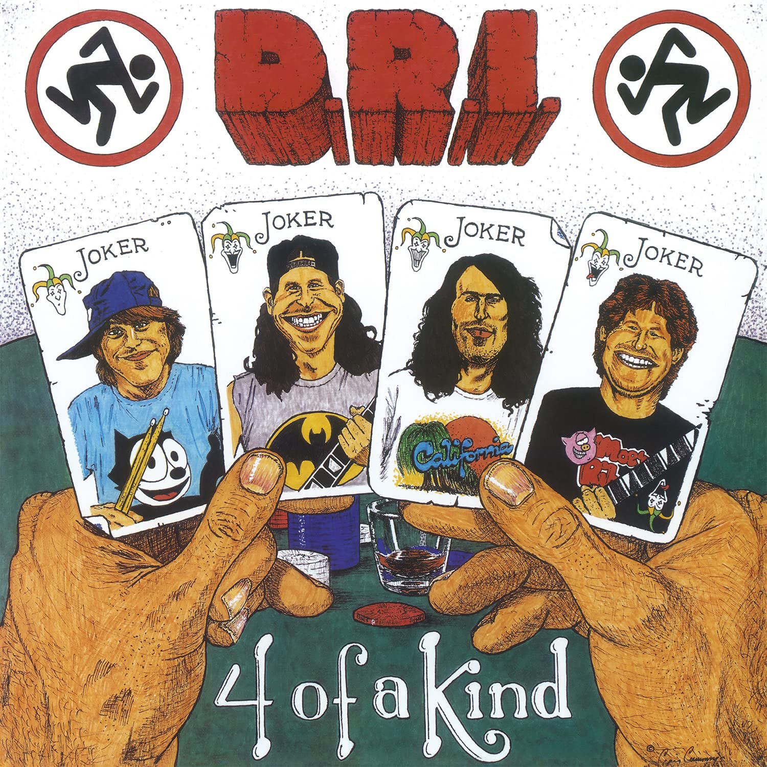 D.R.I. Four of a kind LP coloured