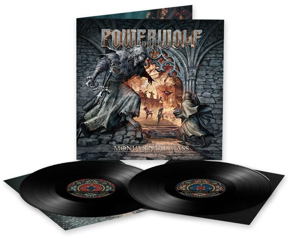 Powerwolf The monumental mass: A cinematic metal event LP schwarz Powerwolf The monumental mass: A cinematic metal event LP schwarz