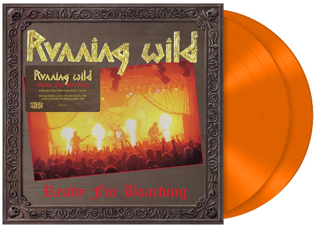 Running Wild Ready for boarding LP multicolor Running Wild Ready for boarding LP multicolor