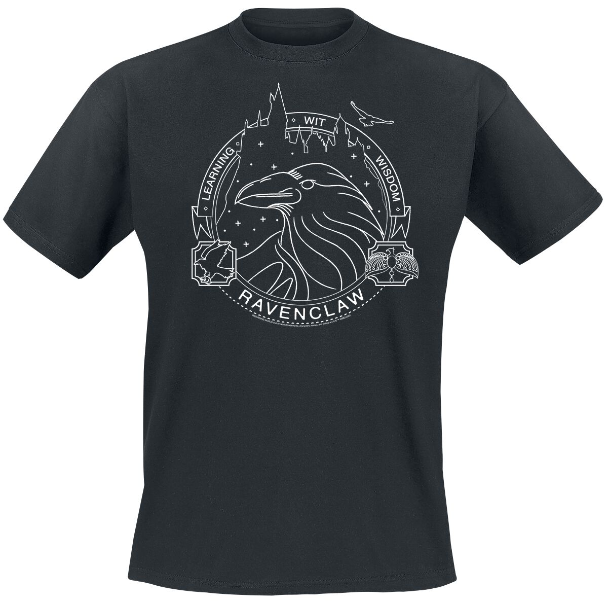 Harry Potter Ravenclaw Seal T-Shirt black